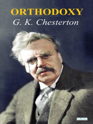 cover image of Orthodoxy--G. K. Chesterton
